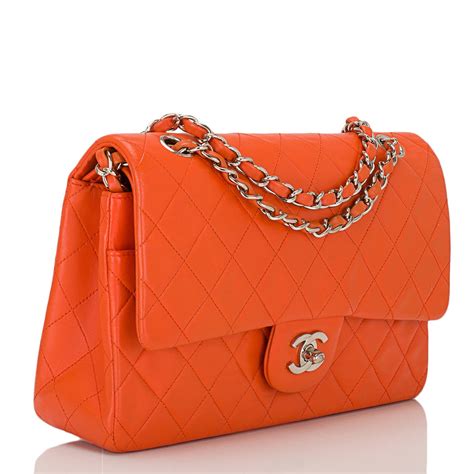 chanel bags orange|chanel orange handbag.